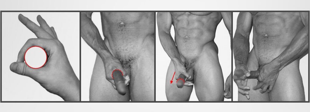Jelqing technique - Exercises for penis enlargement